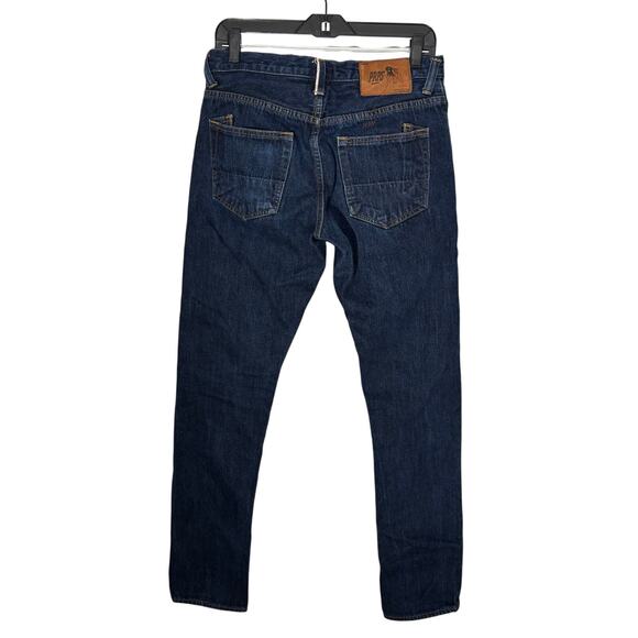 PRPS Japanese Selvedge Denim Jeans 30x32 Dark Wash Raw Slim Fit Premium Rigid - Picture 3 of 13